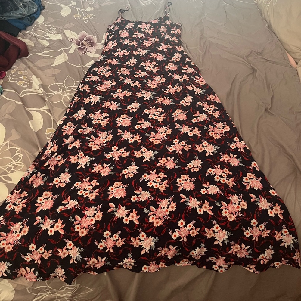 Loft Floral Maxi Dress